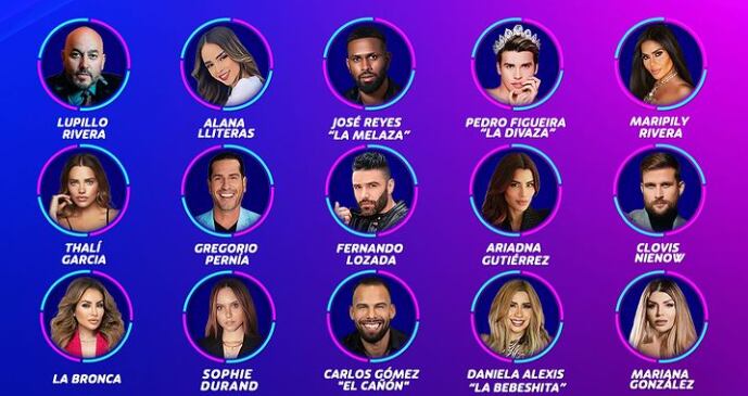 Habitantes de La Casa de los Famosos 2024