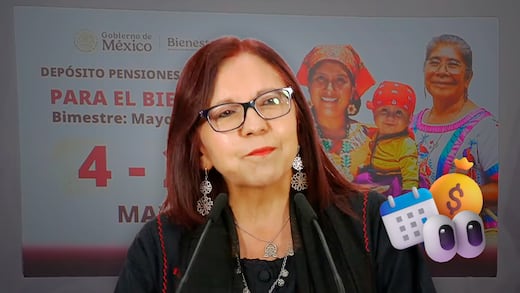 Calendario de pagos Pensión Bienestar 2026: fechas de mayo y junio por apellido
