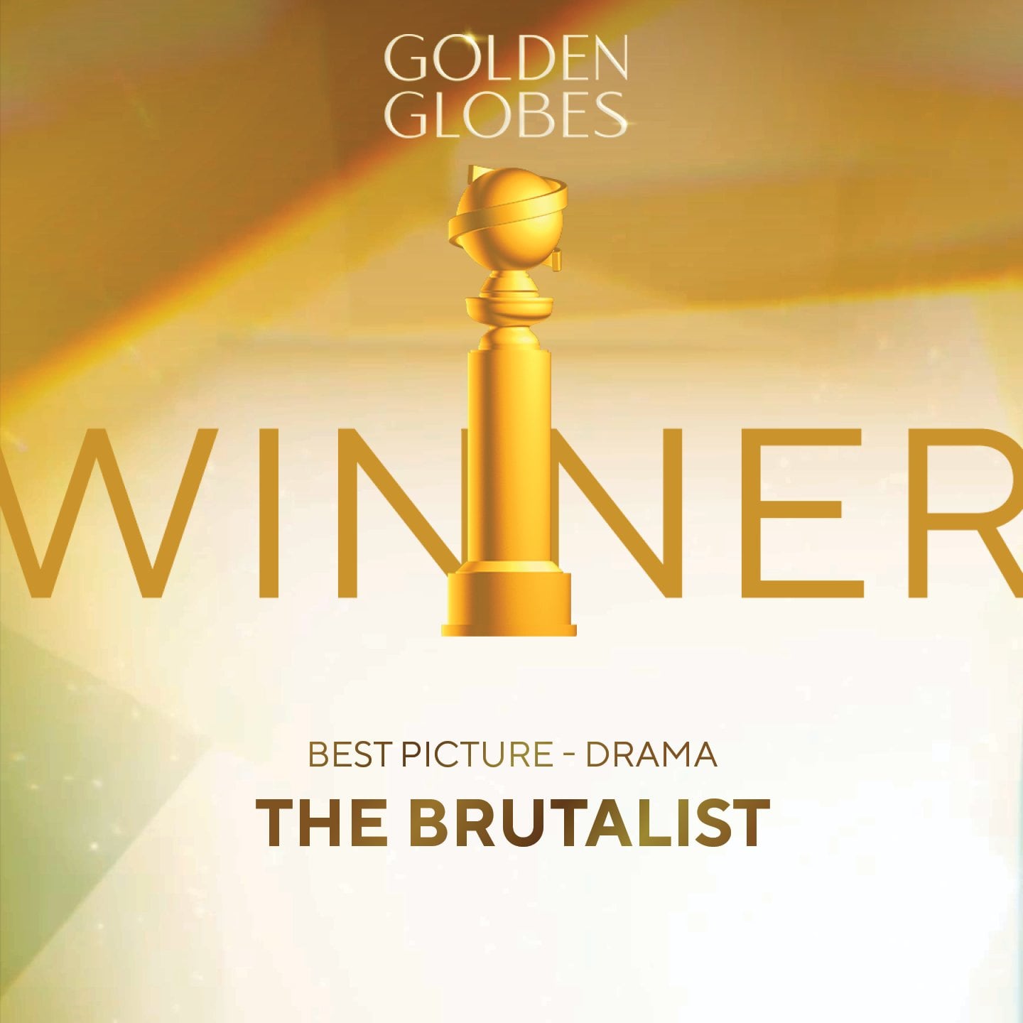 The Brutalist, película ganadora Globos de Oro 2025