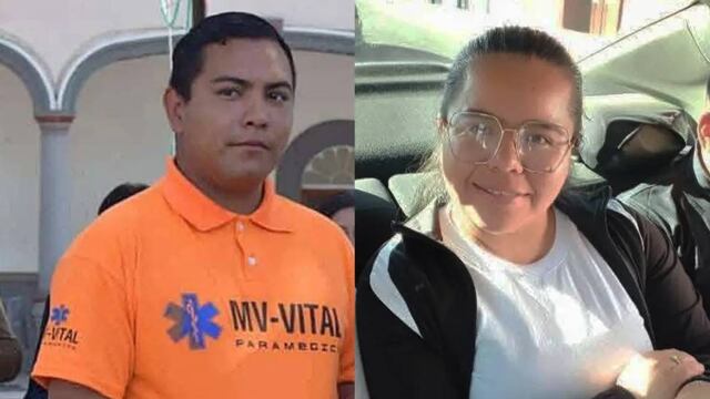 Yareli y Adán, paramédicos de Tlaxcala encontrados muertos