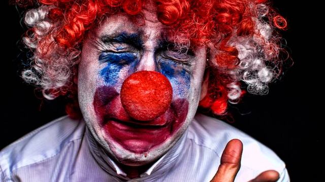 Payasos que nos hacen llorar