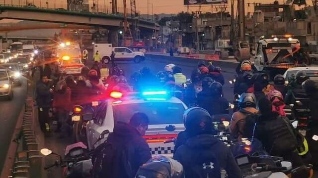 Mueren dos motociclistas en accidente cerca de La Virgen en la autopista México-Puebla