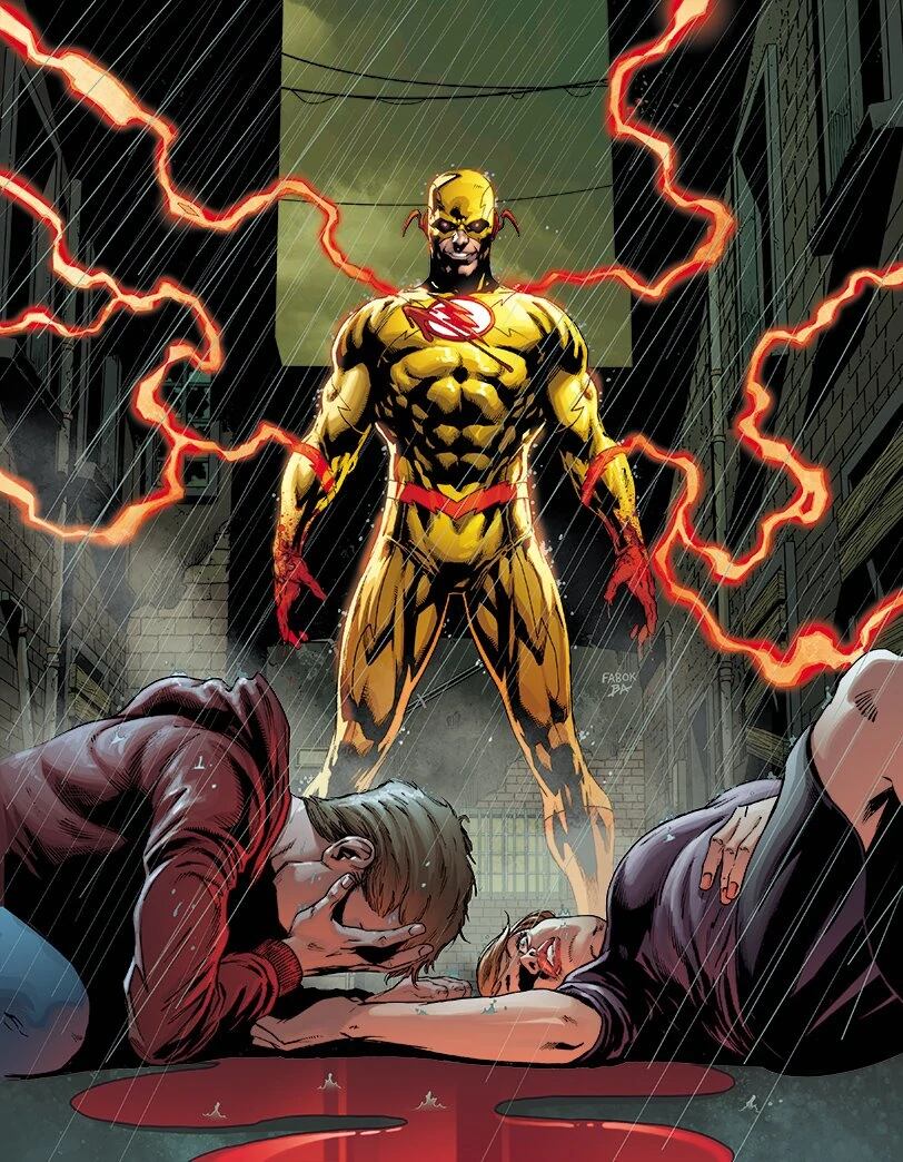 Eobard Thawne conocido como Reverse Flash de Tierra Prima