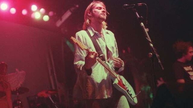 Kurt Cobain fue el líder de la banda Nirvana