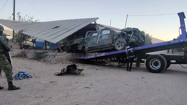 Cinco militares mueren al volcarse durante una persecución