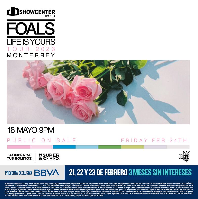 Foals en México: Precio de boletos para verlos en concierto
