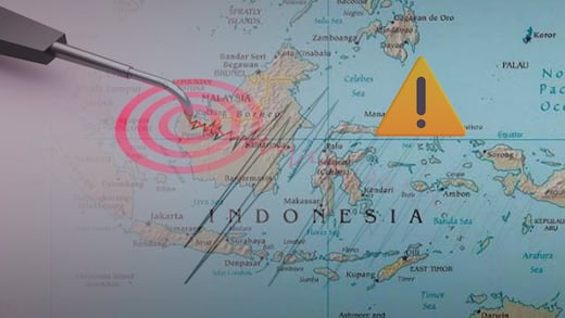 Terremoto de 7.7 sacude Indonesia y activa alerta de tsunami