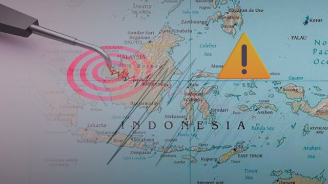 Terremoto de 7.7 sacude Indonesia y activa alerta de tsunami