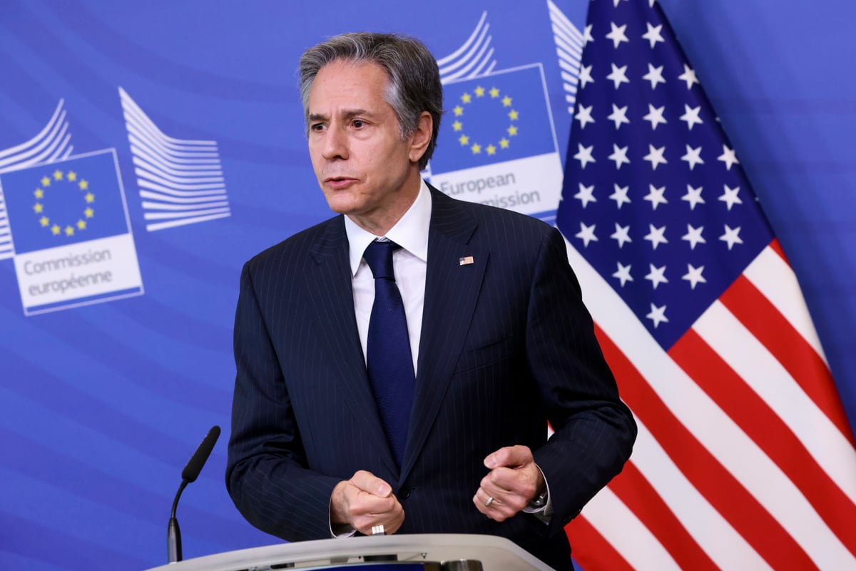 Antony Blinken, secretario de Estado de los Estados Unidos