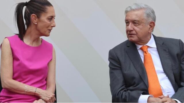 Claudia Sheinbaum y AMLO