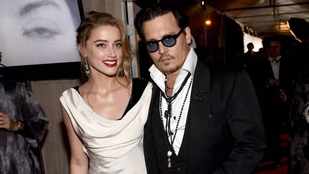Amber Heard y Johnny Depp