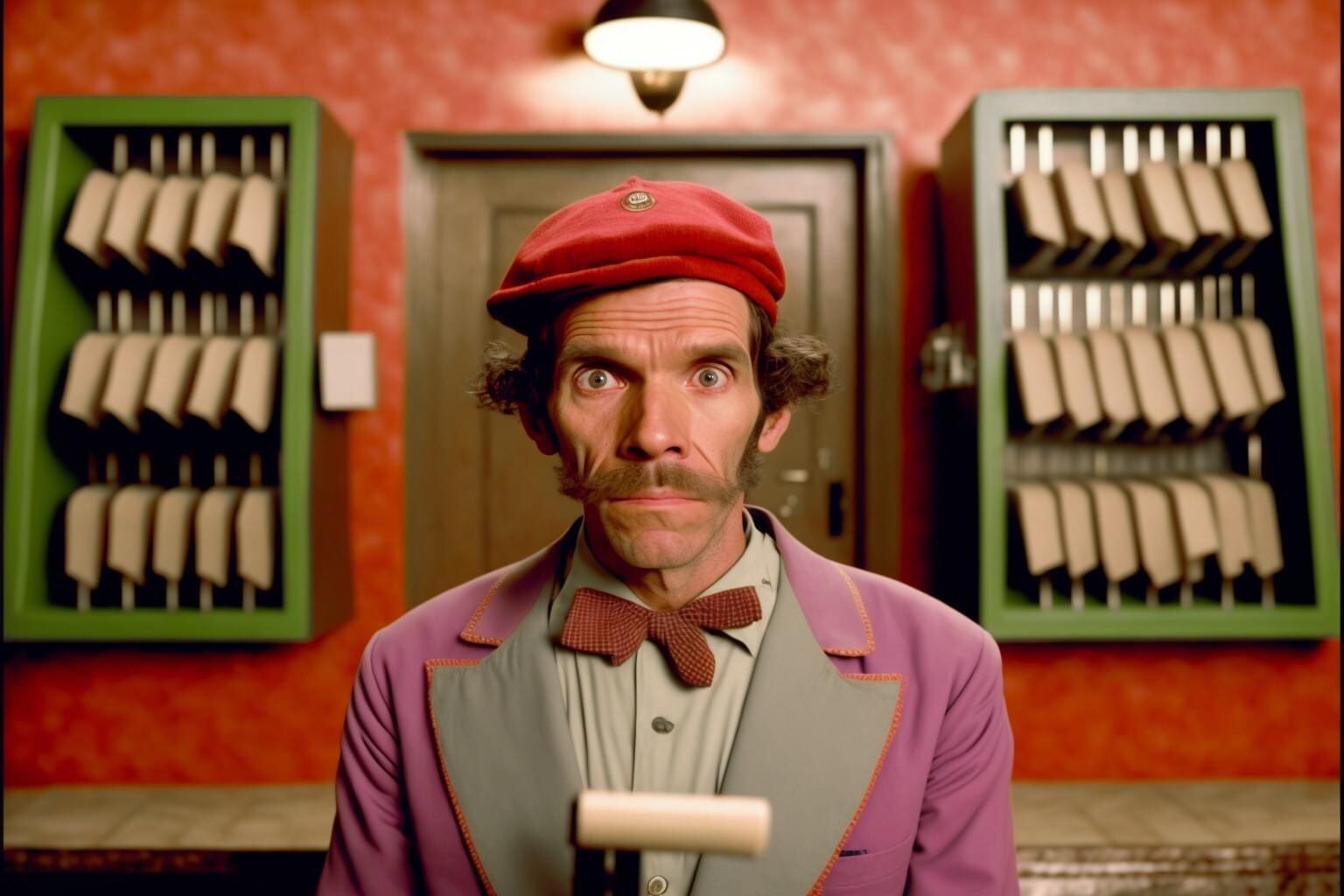 La IA que reimagina a los personajes del Chavo del 8 en una película de Wes Anderson