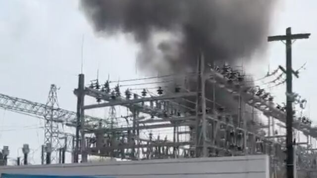 Se registran explosiones en instalaciones de la CFE en Tampico, Tamaulipas