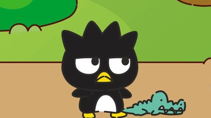 10 dibujos de Badtz-Maru para colorear del indiferente amigo de Hello Kitty y personaje de Sanrio