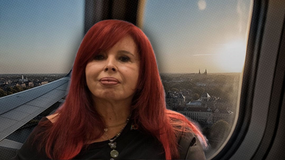 Layda Sansores fue captada en vuelo a Ámsterdam porque las vacaciones de Morena en Europa no acaban; esto dijo Claudia Sheinbaum