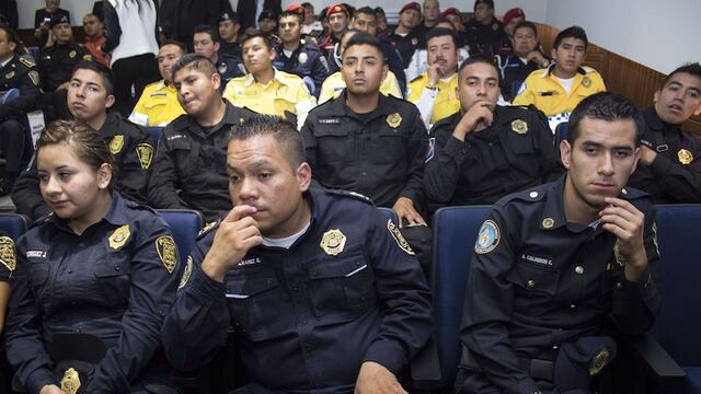 Policías CDMX.