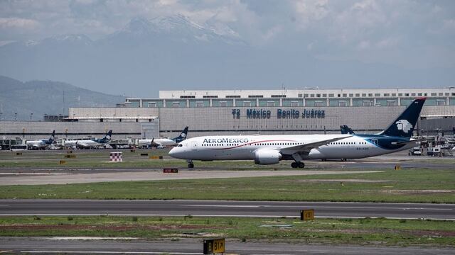 Avión de Aeroméxico