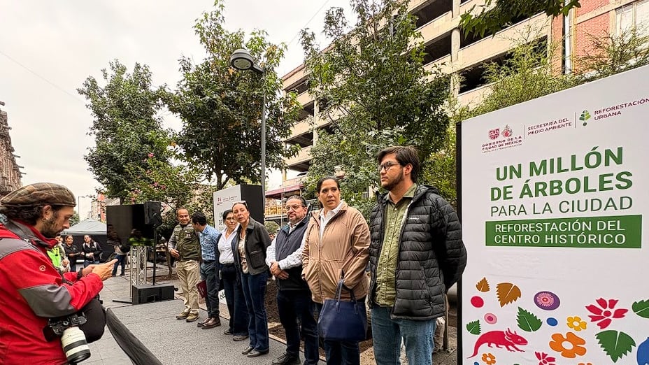 OCESA y México GP donan dos mil árboles y cuatro toneladas de composta para reforestar CDMX