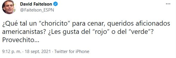 Faitelson contra el América