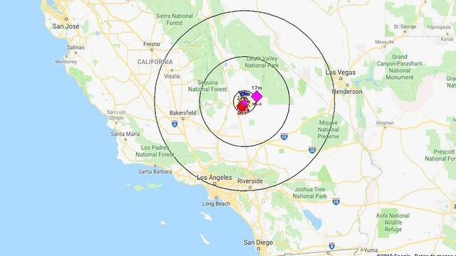Sismo de 6.4 sacude California