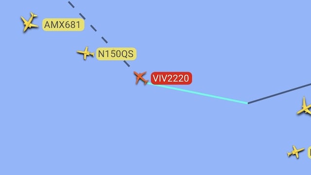 Vuelo 2220 de Viva Aerobús en emergencia