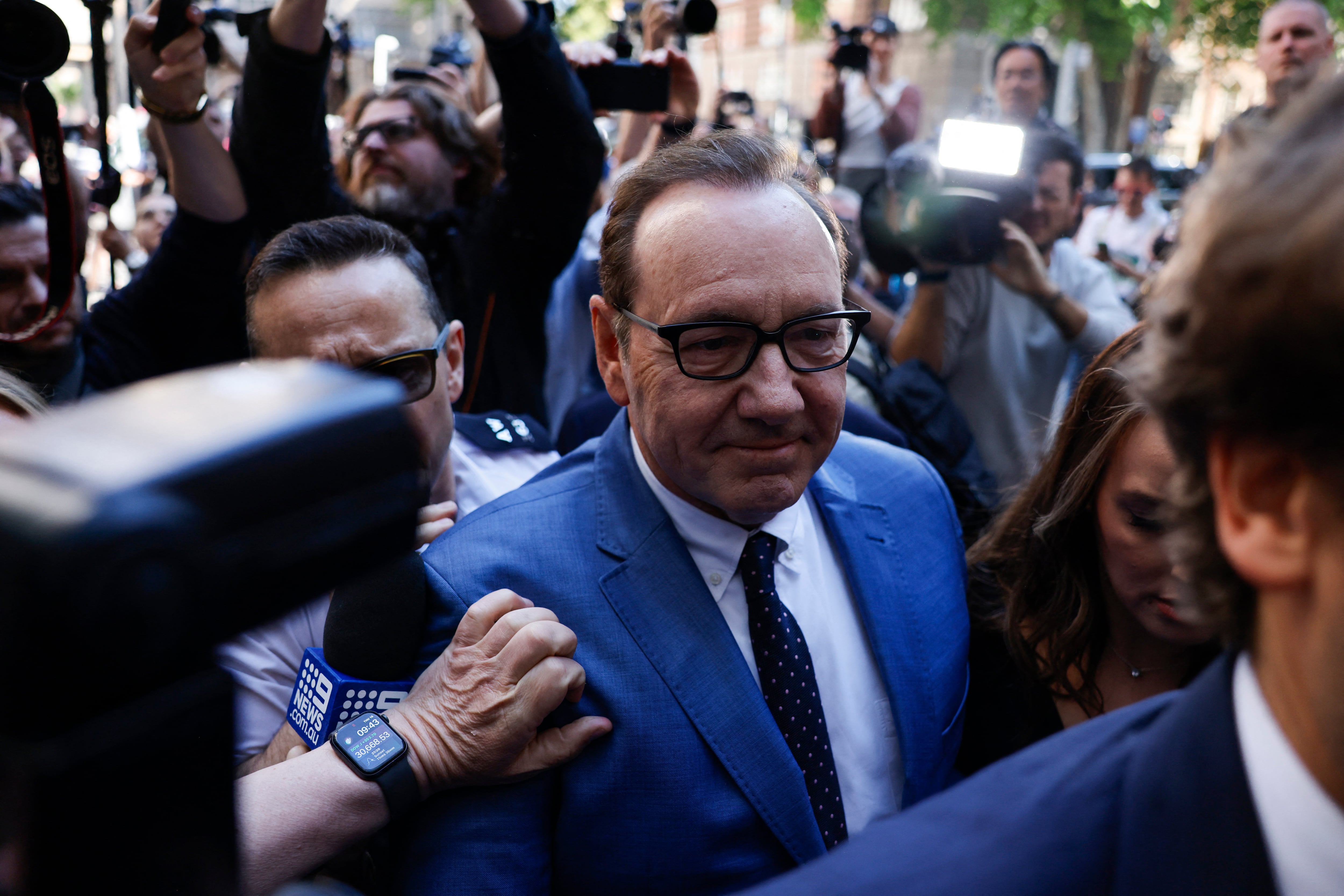 Kevin Spacey comparece ante el tribunal de Londres
