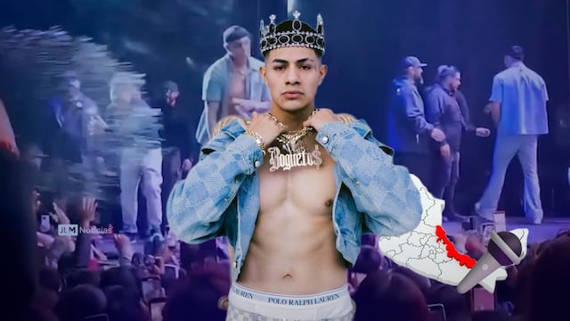 El Bogueto abandona concierto luego de que fan le lanzara agua