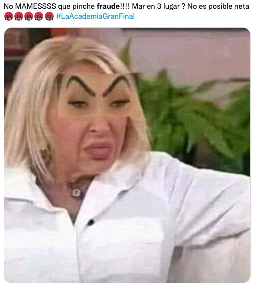 Memes del supuesto fraude en La Academia