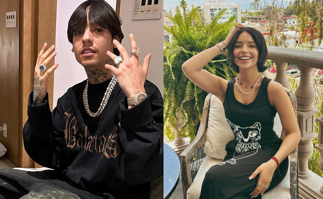 Comparan a Natanael Cano con Ángela Aguilar por su corte de cabello