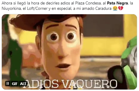 Memes despiden al salón de baile Pata Negra