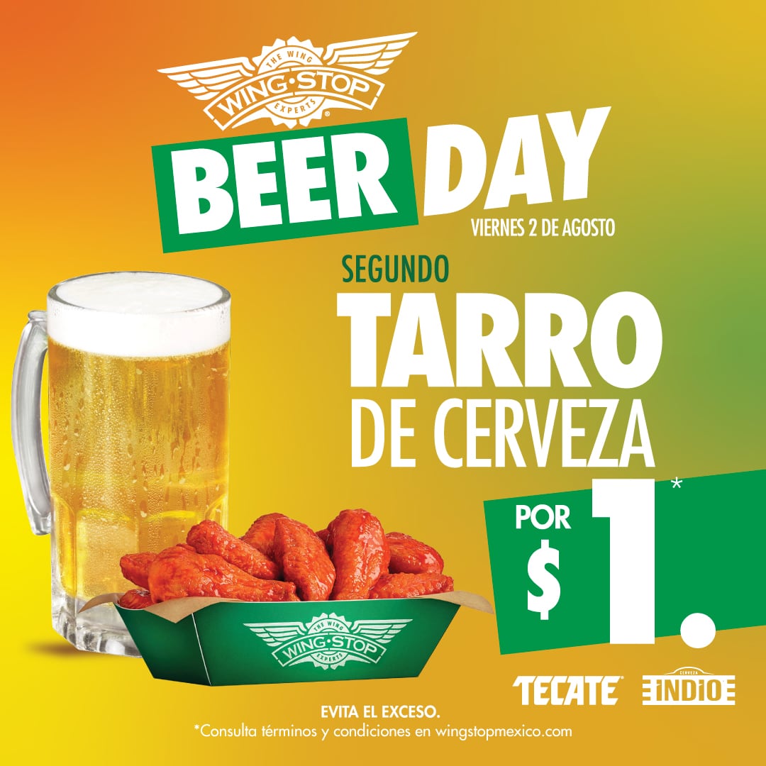 Día de la Cerveza en Wingstop