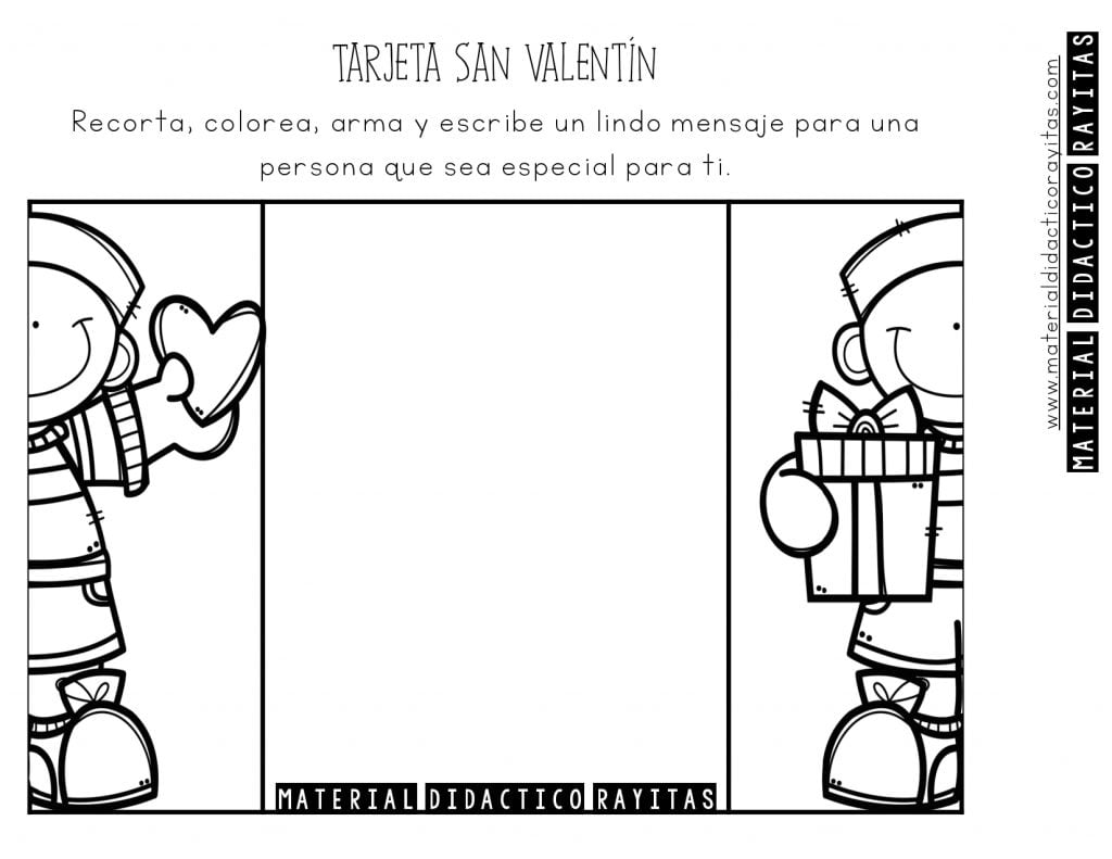 10 ideas de tarjetas de San Valentín para imprimir gratis