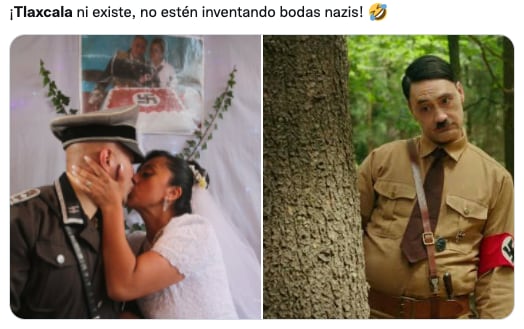 Memes boda nazi en Tlaxcala