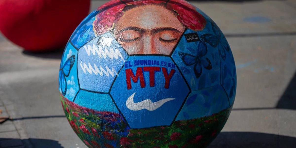 Proyecto “Balones con arte regio” promueve identidad cultural regiomontana