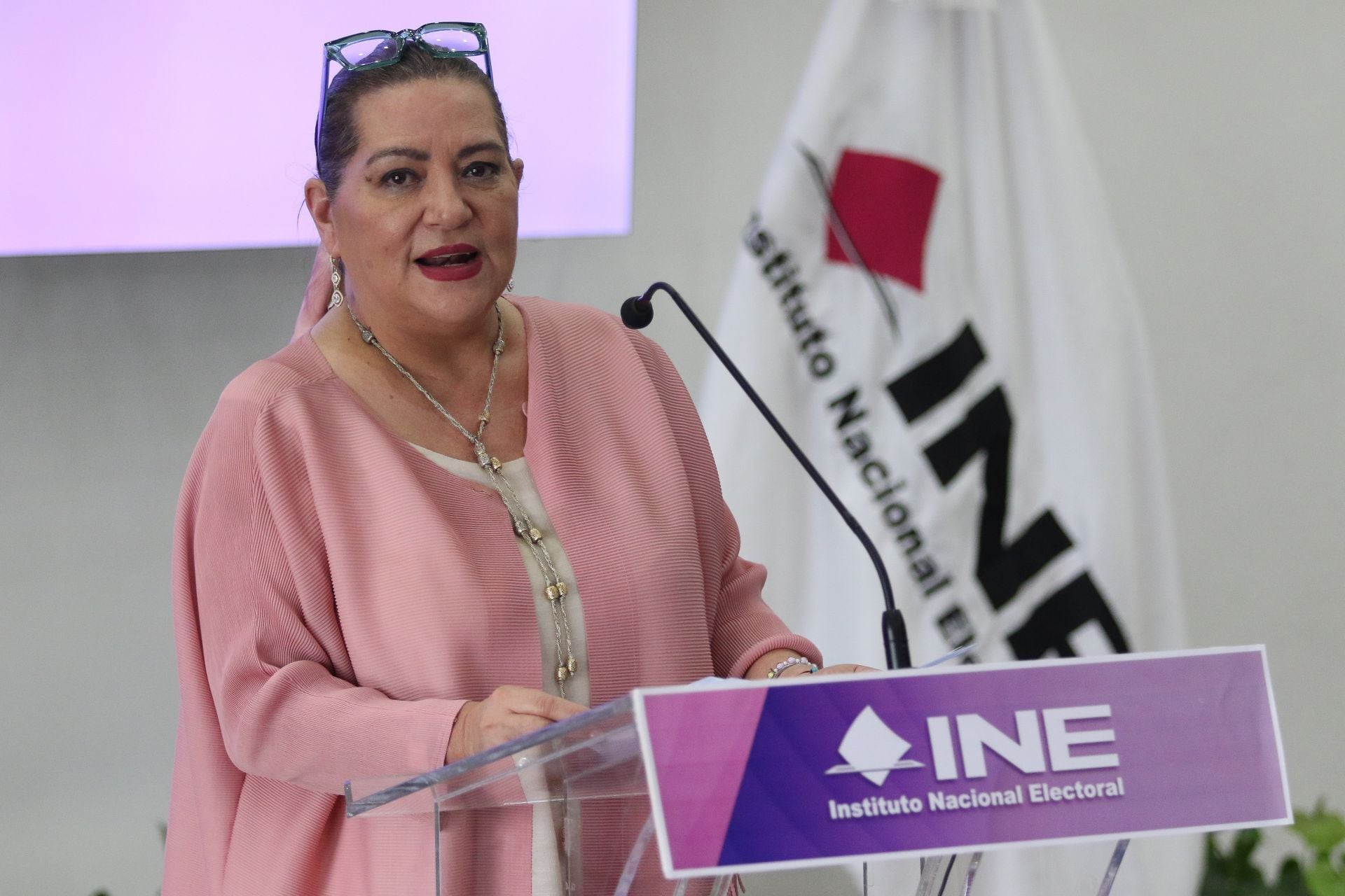 Guadalupe Taddei, consejera presidenta del Instituto Nacional Electoral