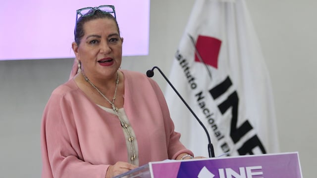 Guadalupe Taddei, consejera presidenta del Instituto Nacional Electoral
