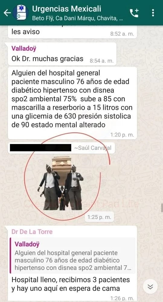 Se mofan de muerto por posible Covid-19