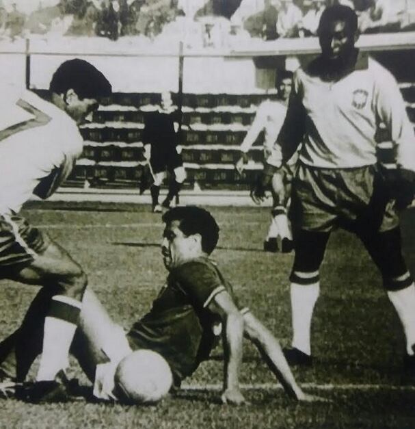 Pelé, Garrincha y Del Muro en Chile 62