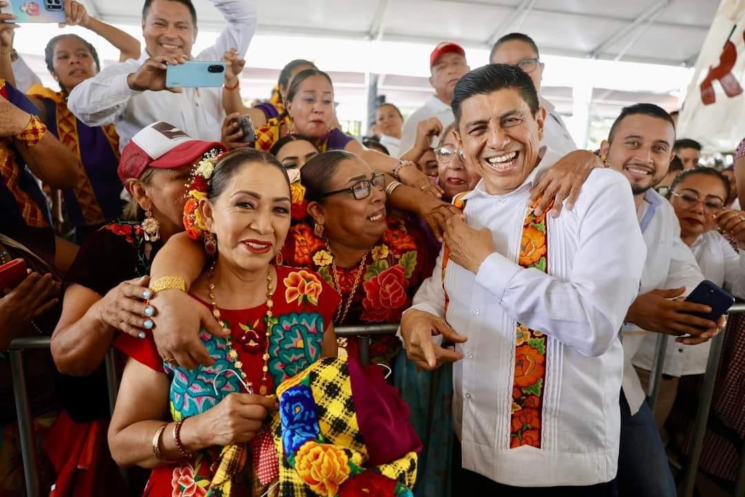 Salomón Jara presenta su segundo informe de gobierno