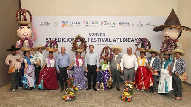 Convite Festival Atlixcayotl.