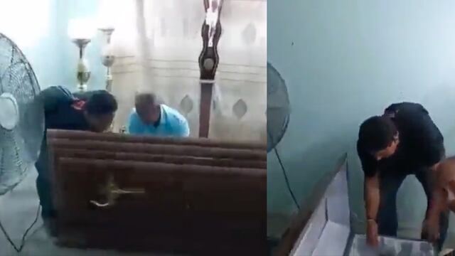 Revive en pleno funeral tras sufrir derrame cerebral