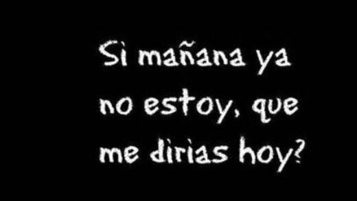 Aprendiendo a vivir. Si mañana ya no estoy