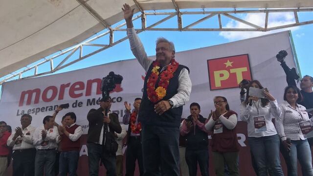 Andrés Manuel López Obrador. Líder en preferencias.