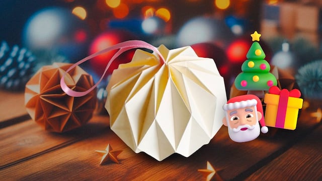 Esferas de origami: Paso a paso para crear tus propios adornos de Navidad 2024