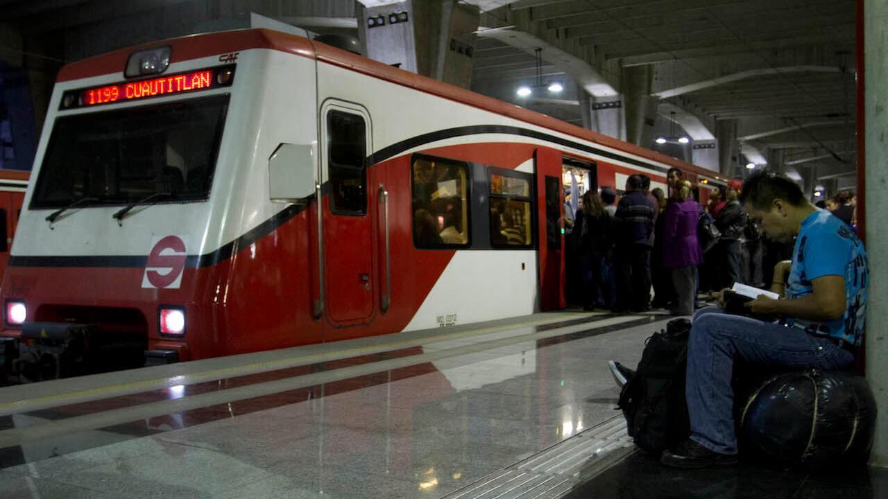 Tren suburbano.