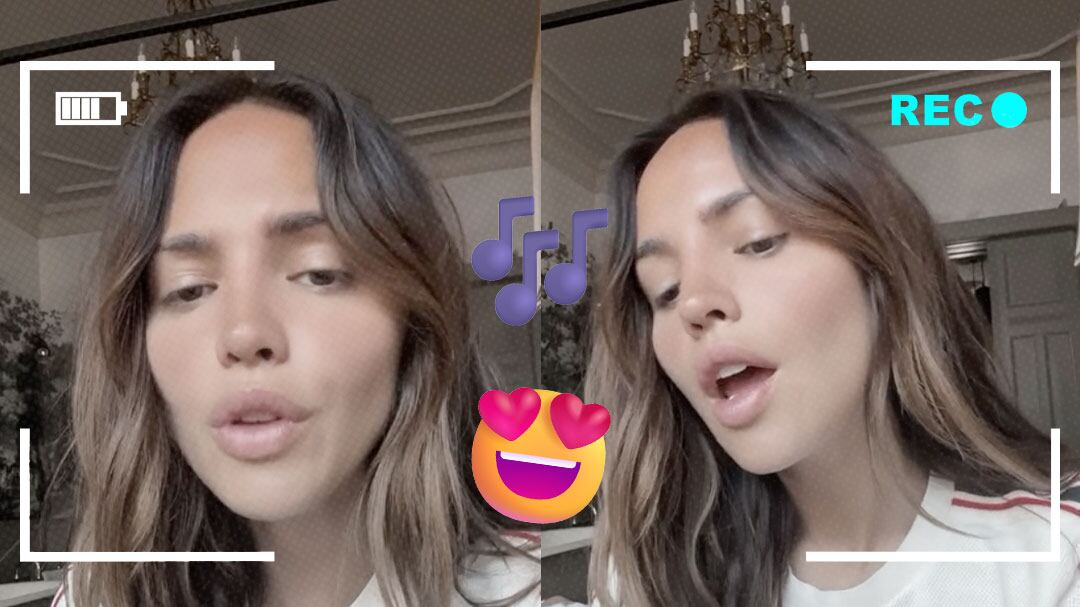Eiza González se grabó cantando y no creerás cuánto ha cambiado su voz (VIDEO)