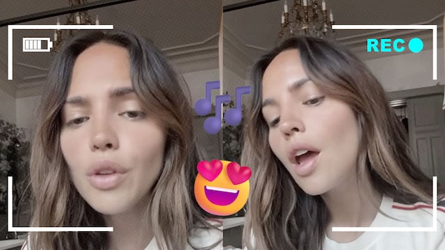 Eiza González se grabó cantando y no creerás cuánto ha cambiado su voz
