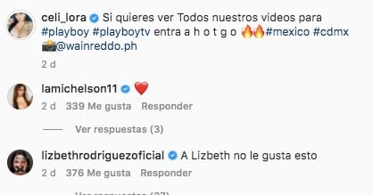 Lizbeth Rodríguez se pone celosa