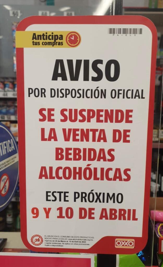 Ley seca en varios Oxxos de Nuevo León por revocación de mandato
