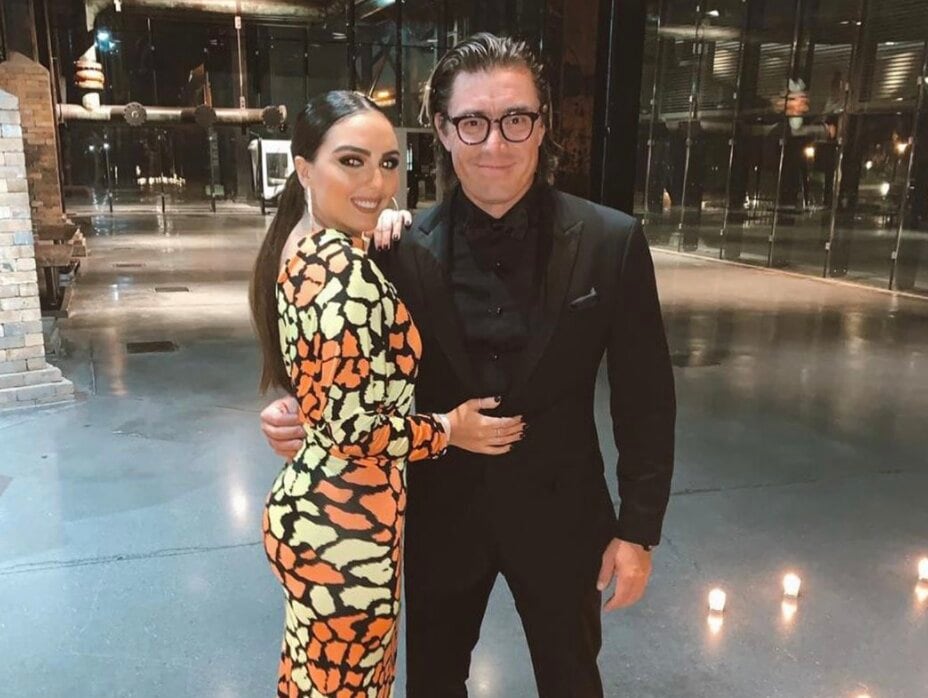 Antonio Rosique y Michelle Saide